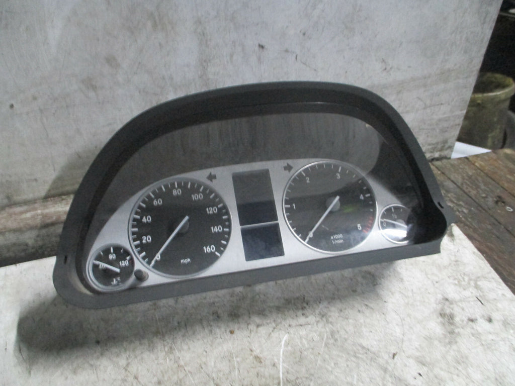 MERCEDES B CLASS W245 2007 MANUAL SPEEDOMETER INSTRUMENT CLUSTER A1695401348