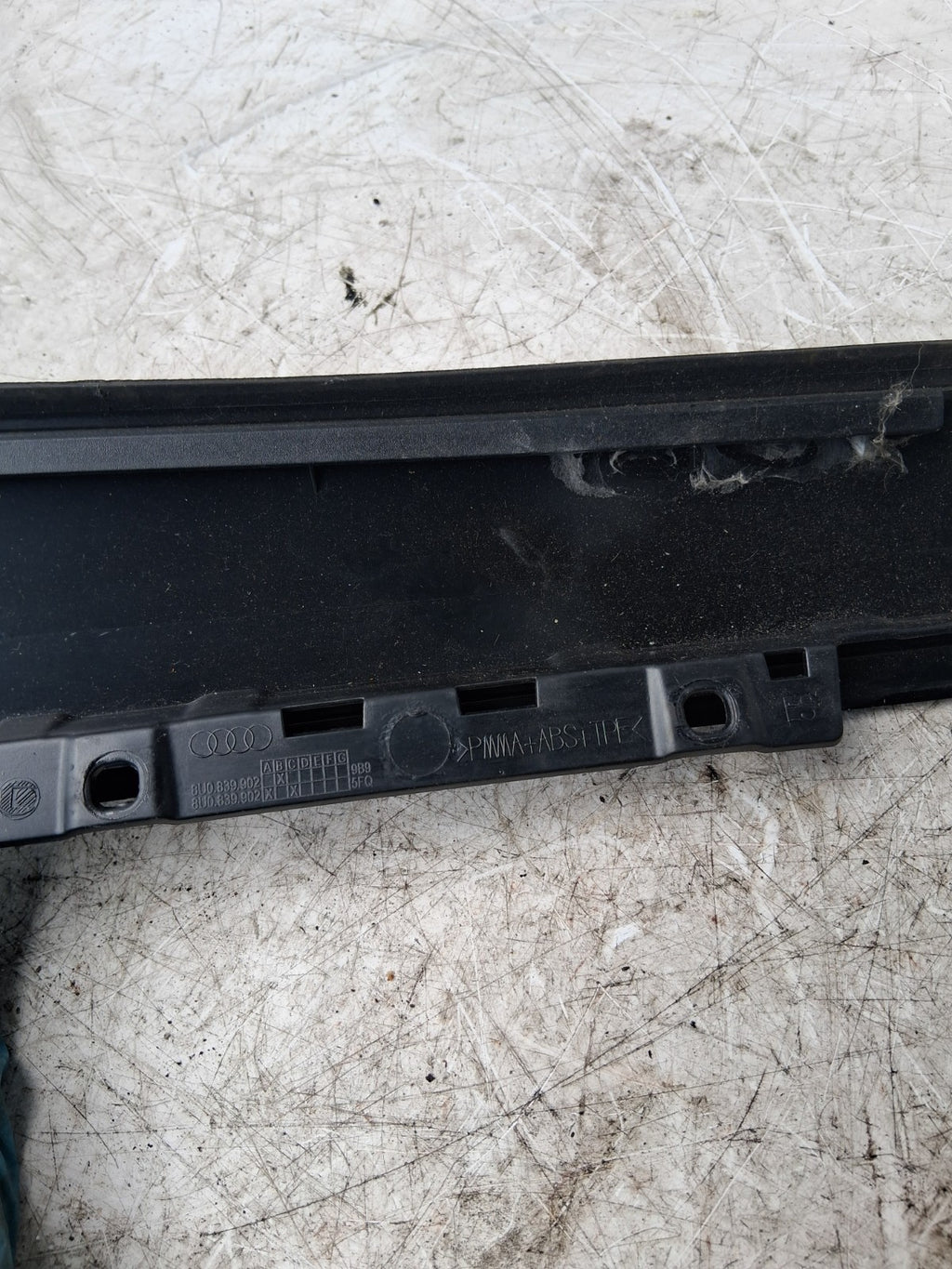 2016 AUDI Q3 OSR DRIVER SIDE REAR RIGHT DOOR TRIM 8U0839902