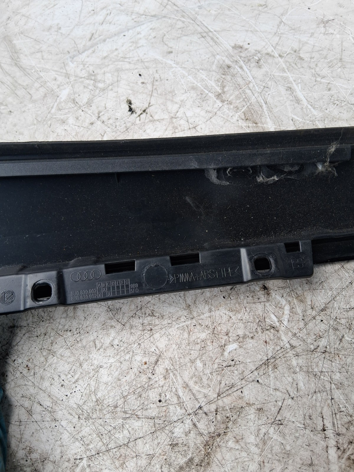2016 AUDI Q3 OSR DRIVER SIDE REAR RIGHT DOOR TRIM 8U0839902