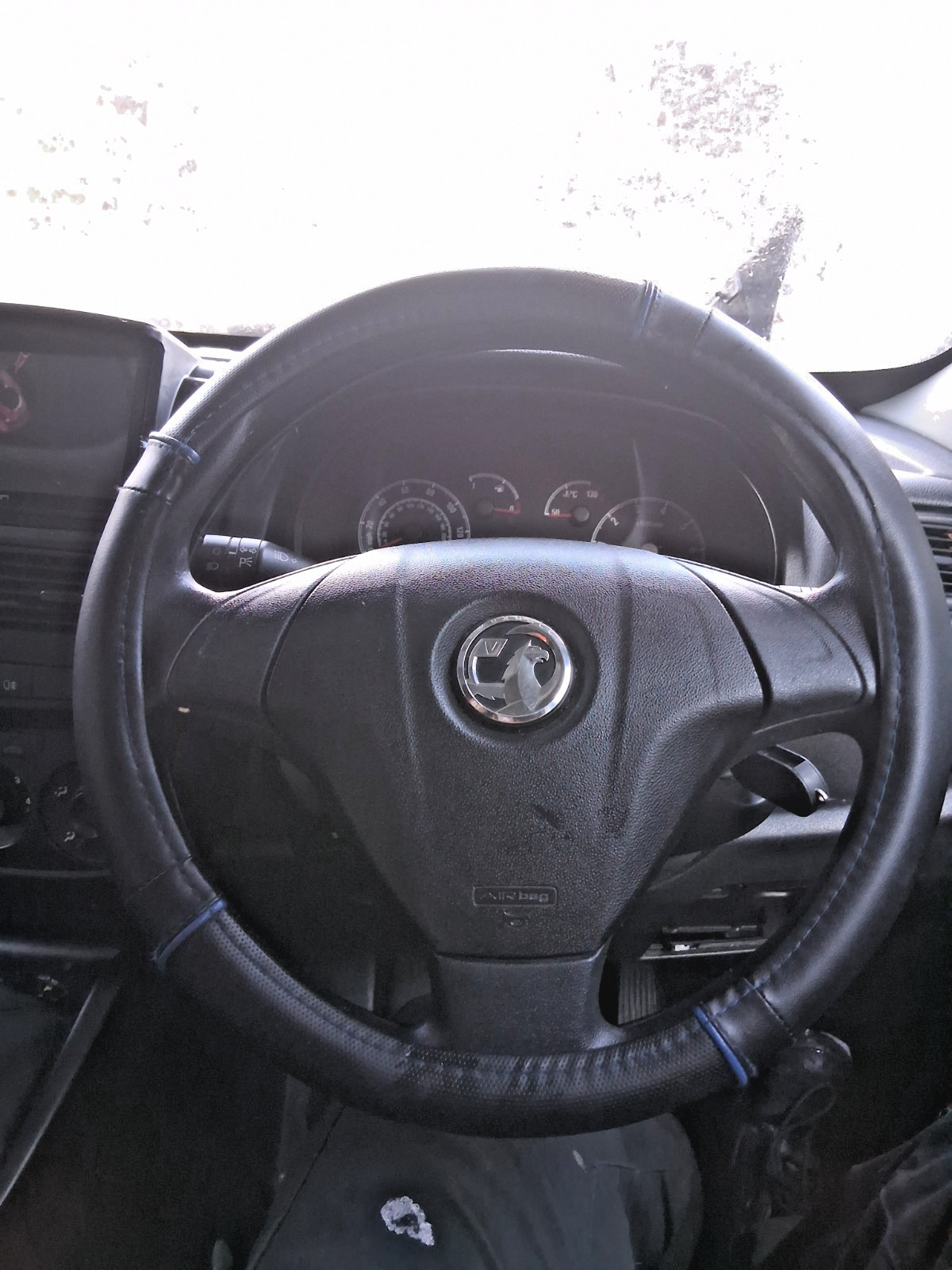 2015 VAUXHALL COMBO D STEERING WHEEL WITHOUT AIRBAG BLACK