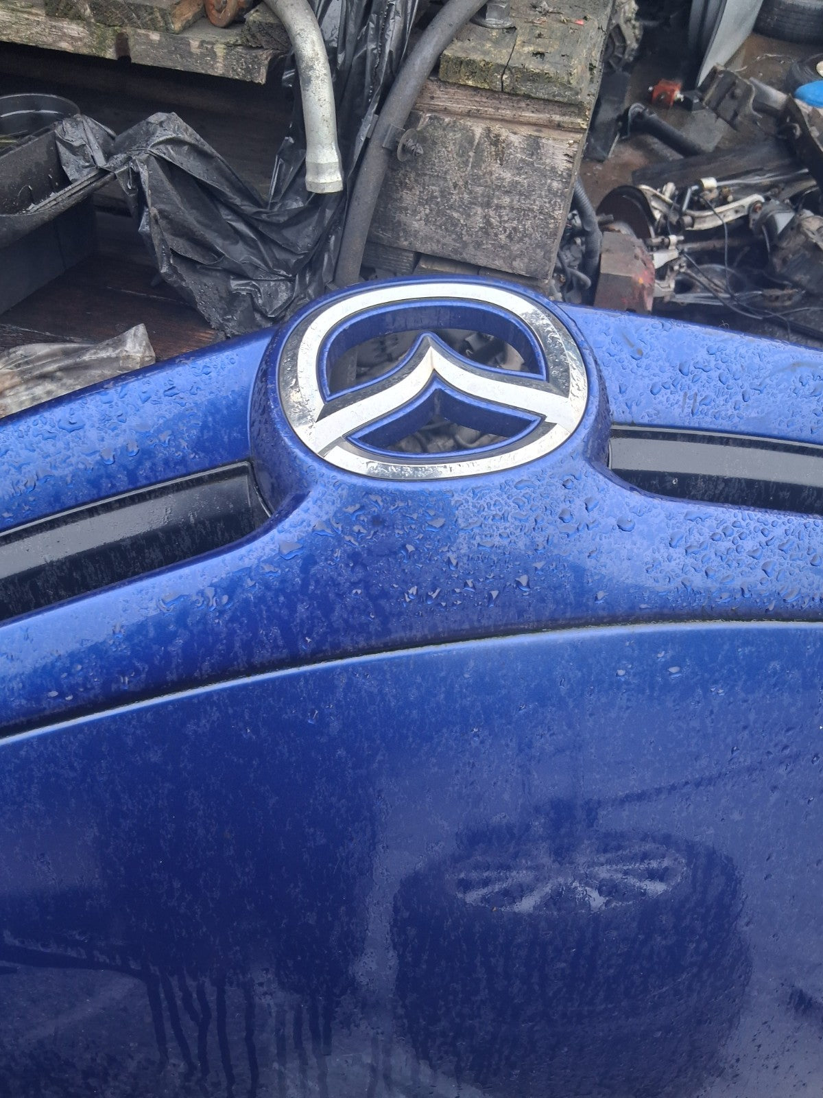 2008 MAZDA 3 BL TAKARA COMPLETE FRONT BONNET HOOD PANEL BLUE