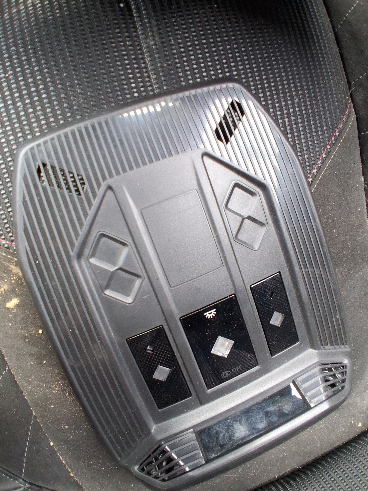 2023 DS DS 4 CROSSOVER FRONT INTERIOR ROOF READING LIGHT BLACK