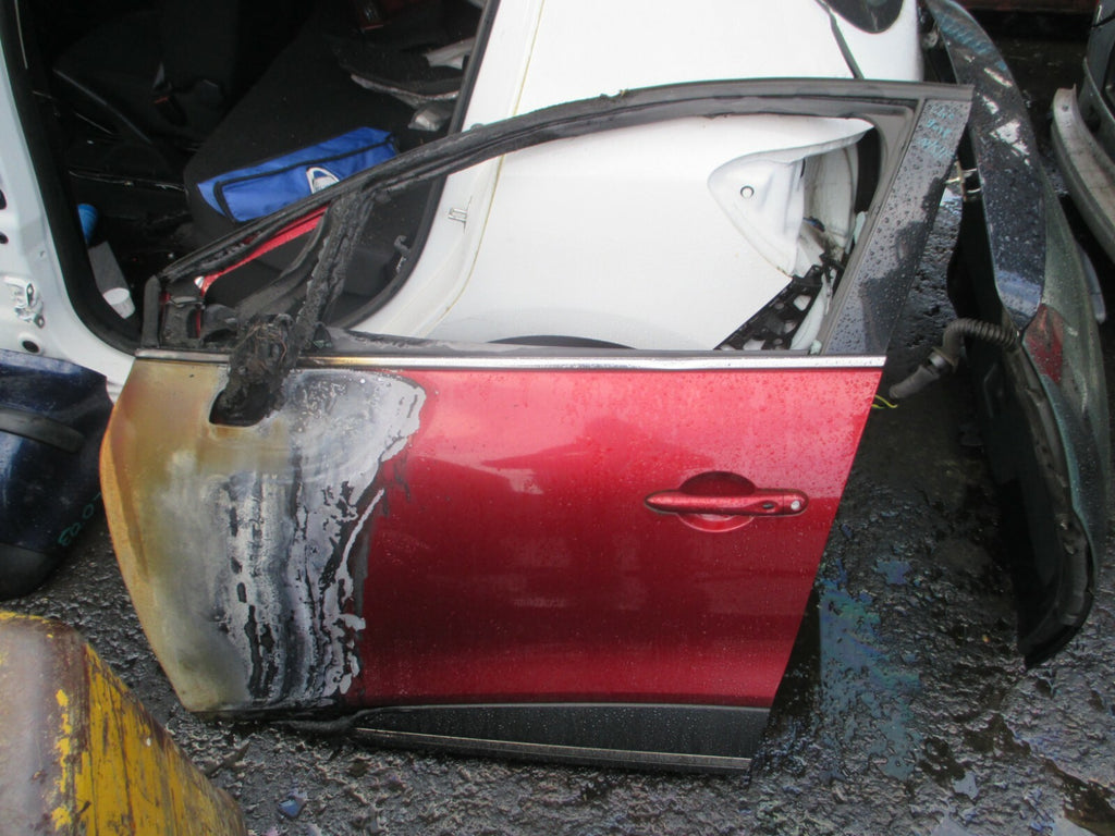 RENAULT CLIO MK4 2018 NSF PASSENGER FRONT DOOR SHELL FRAME QUARTER LIGHT GLASS