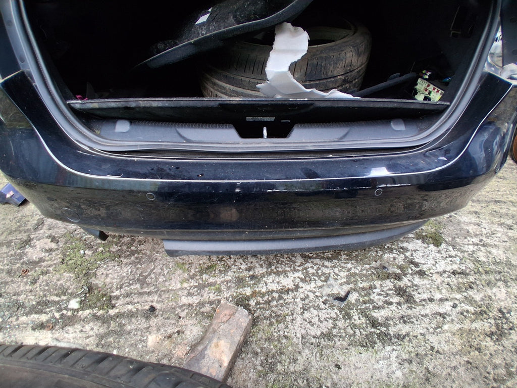 2017 JAGUAR XE COMPLETE REAR BUMPER WITH PDC SENSORS BLACK