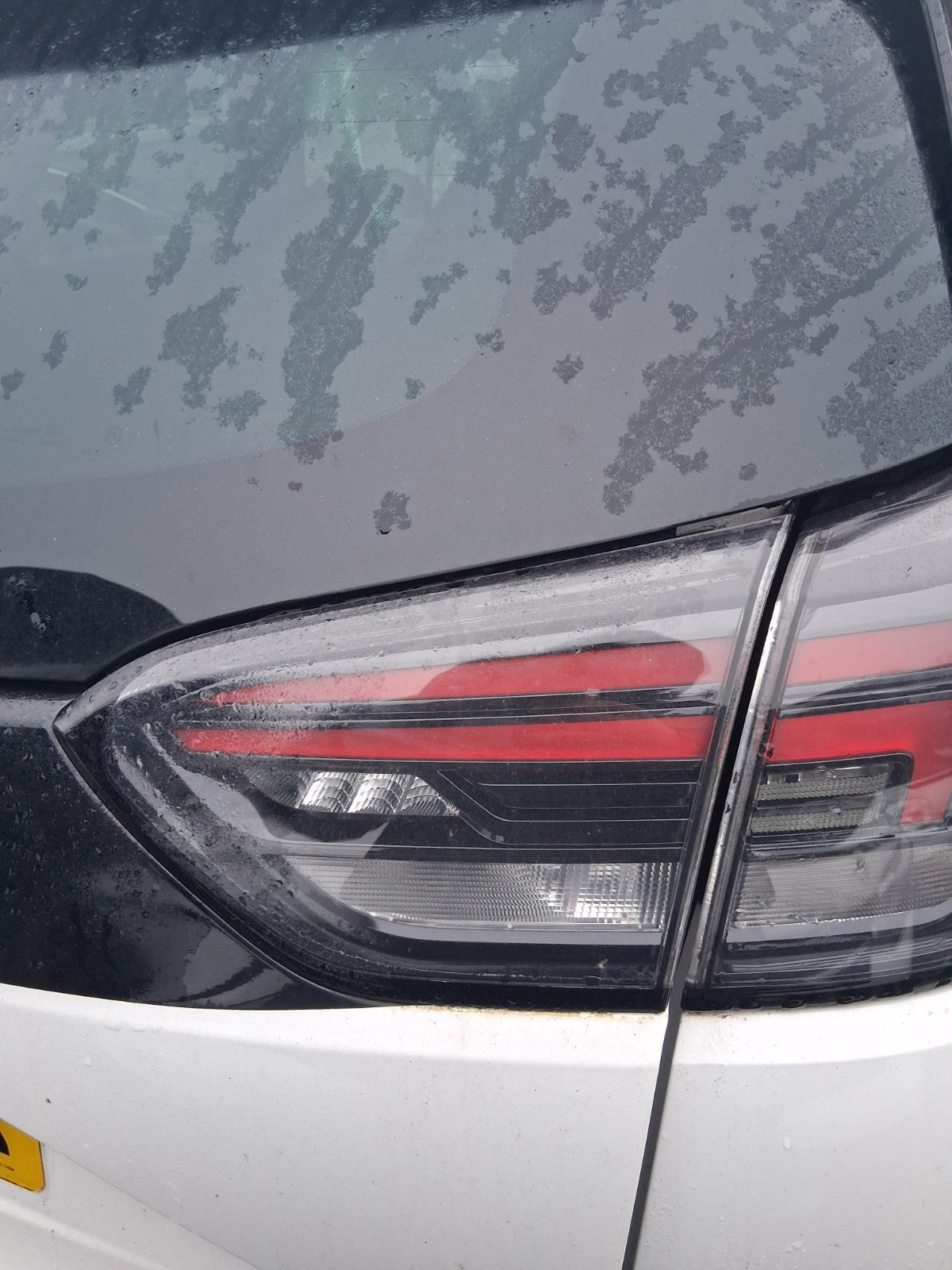2024 VAUXHALL CROSSLAND X OSR DRIVER SIDE REAR RIGHT INNER TAIL LIGHT