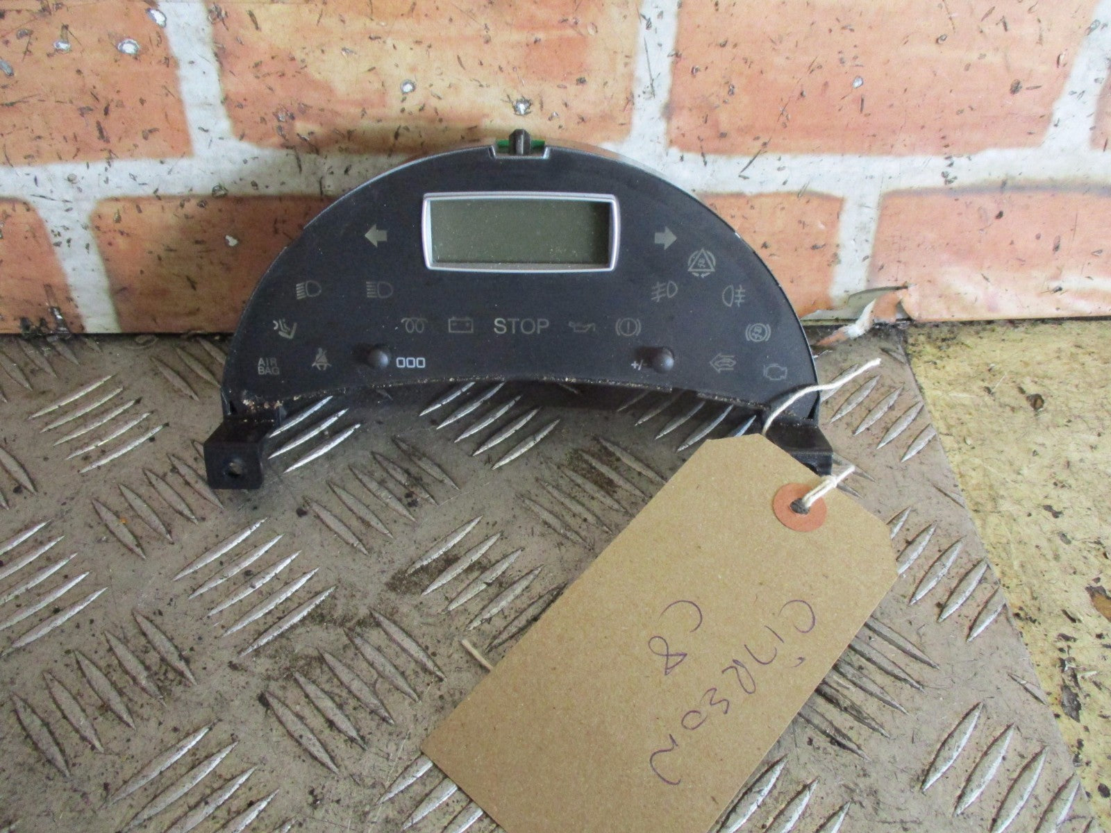 CITROEN C8 2003 SPEEDO CLOCKS INDICATOR INSTRUMENT CLUSTER DIALS 1496286080