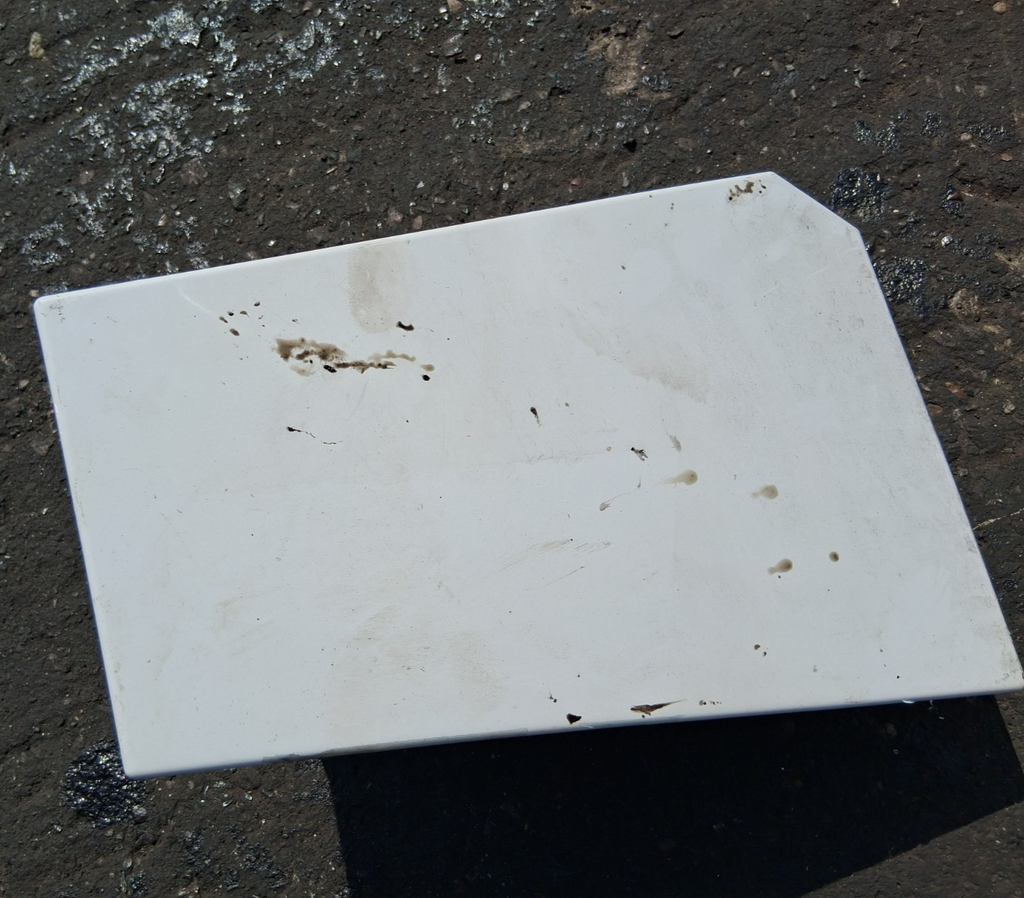 2024 FIAT DUCATO MK3 FACELIFT FUEL FLAP LID COVER WHITE 1385931080