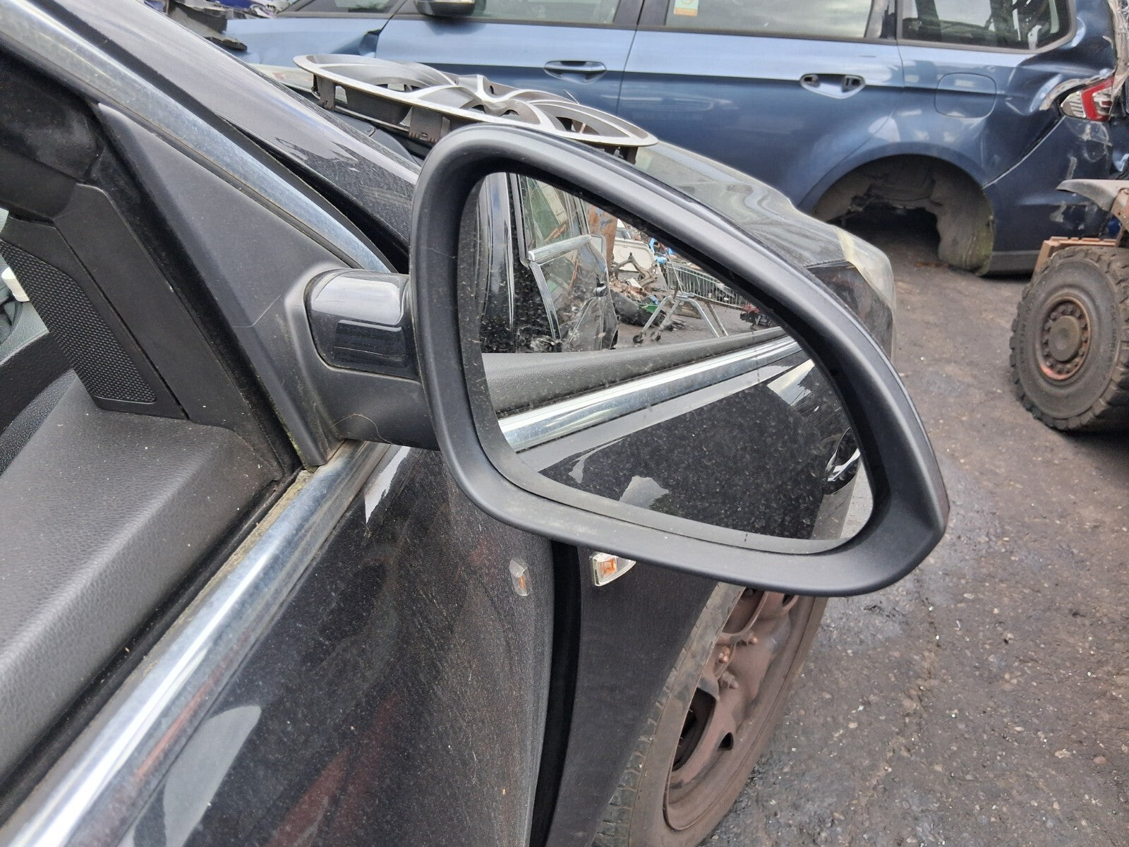 2011 VAUXHALL INSIGNIA ESTATE MK1 OSF DRIVER SIDE RIGHT WING MIRROR BLACK