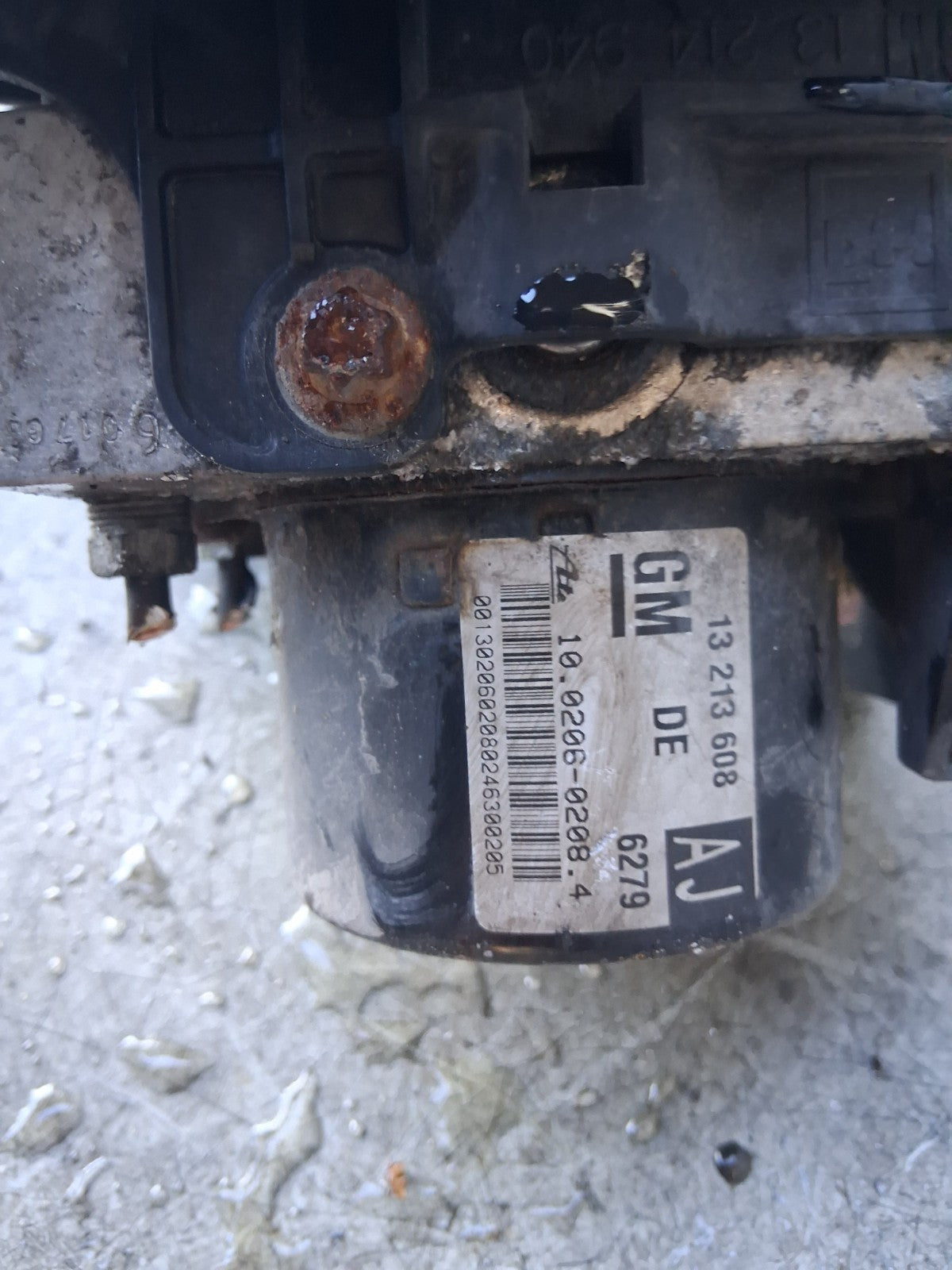 VAUXHALL ASTRA H 2006 PETROL ABS PUMP CONTROL UNIT 13213608