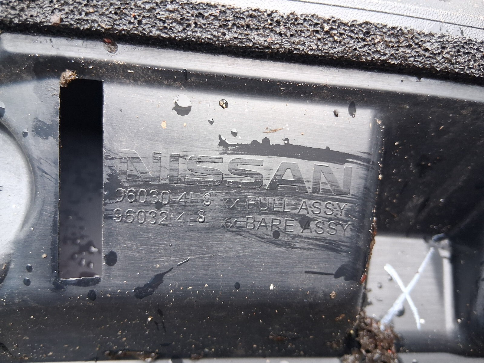 2018 NISSAN QASHQAI J11 TAILGATE BOOT LID REAR SPOILER 960304ES