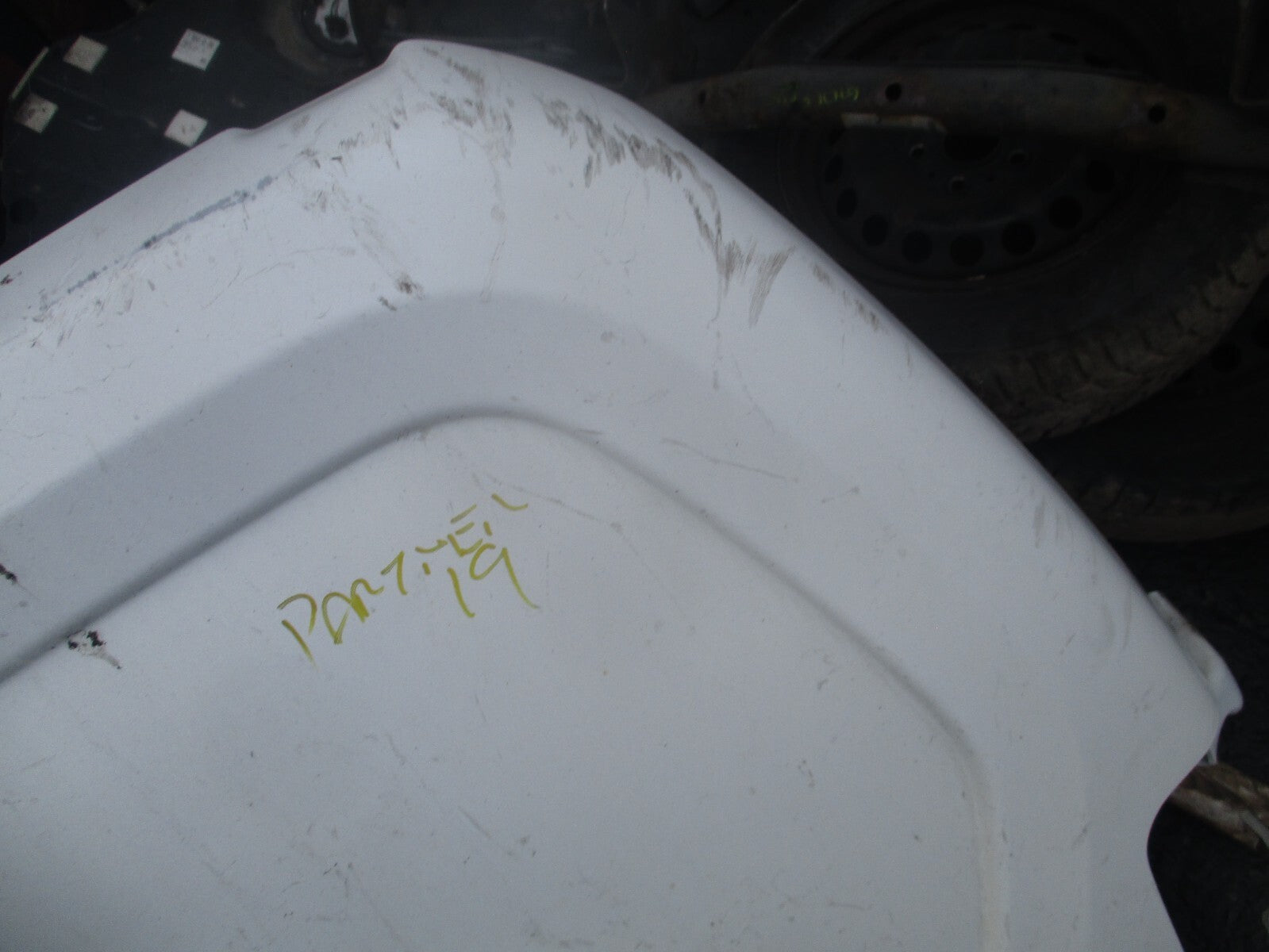 2024 PEUGEOT PARTNER MK3 K9 OSR DRIVER SIDE REAR COMPLETE DOOR WHITE