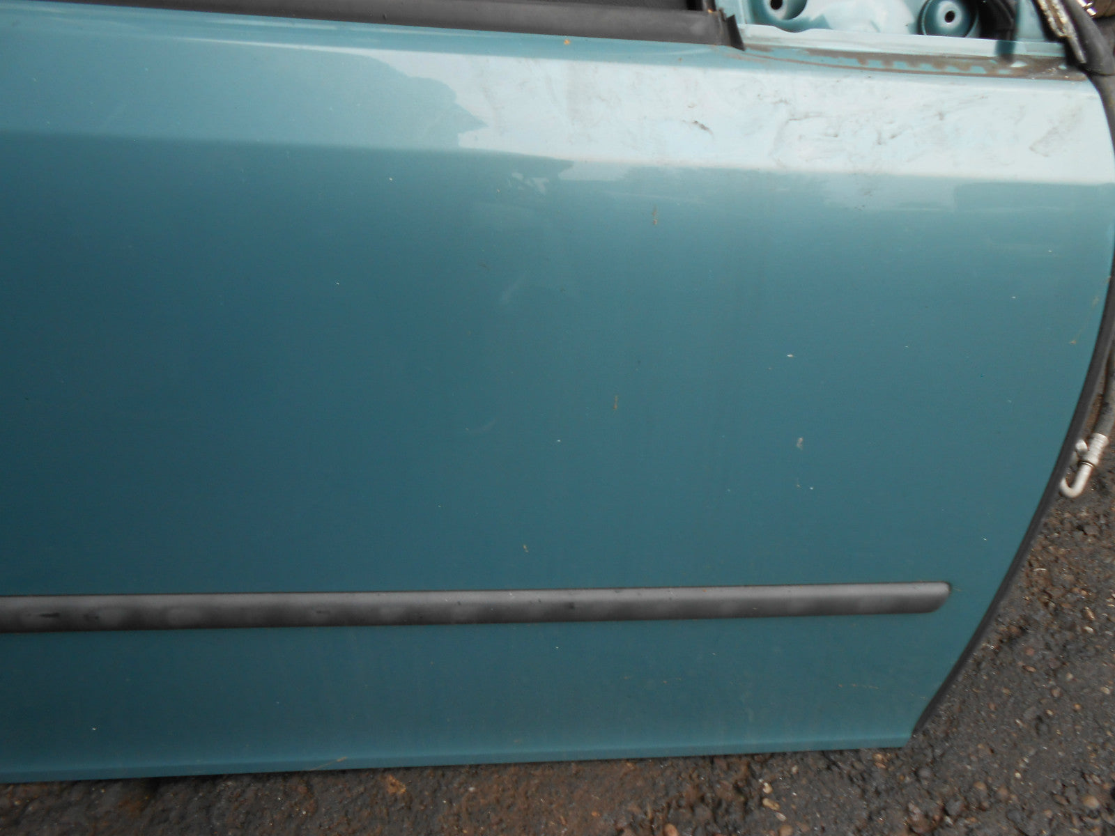 SAAB 93 2003 OSF DRIVER FRONT DOOR GLASS REGULATOR 291 GLACIER BLUE METALLIC