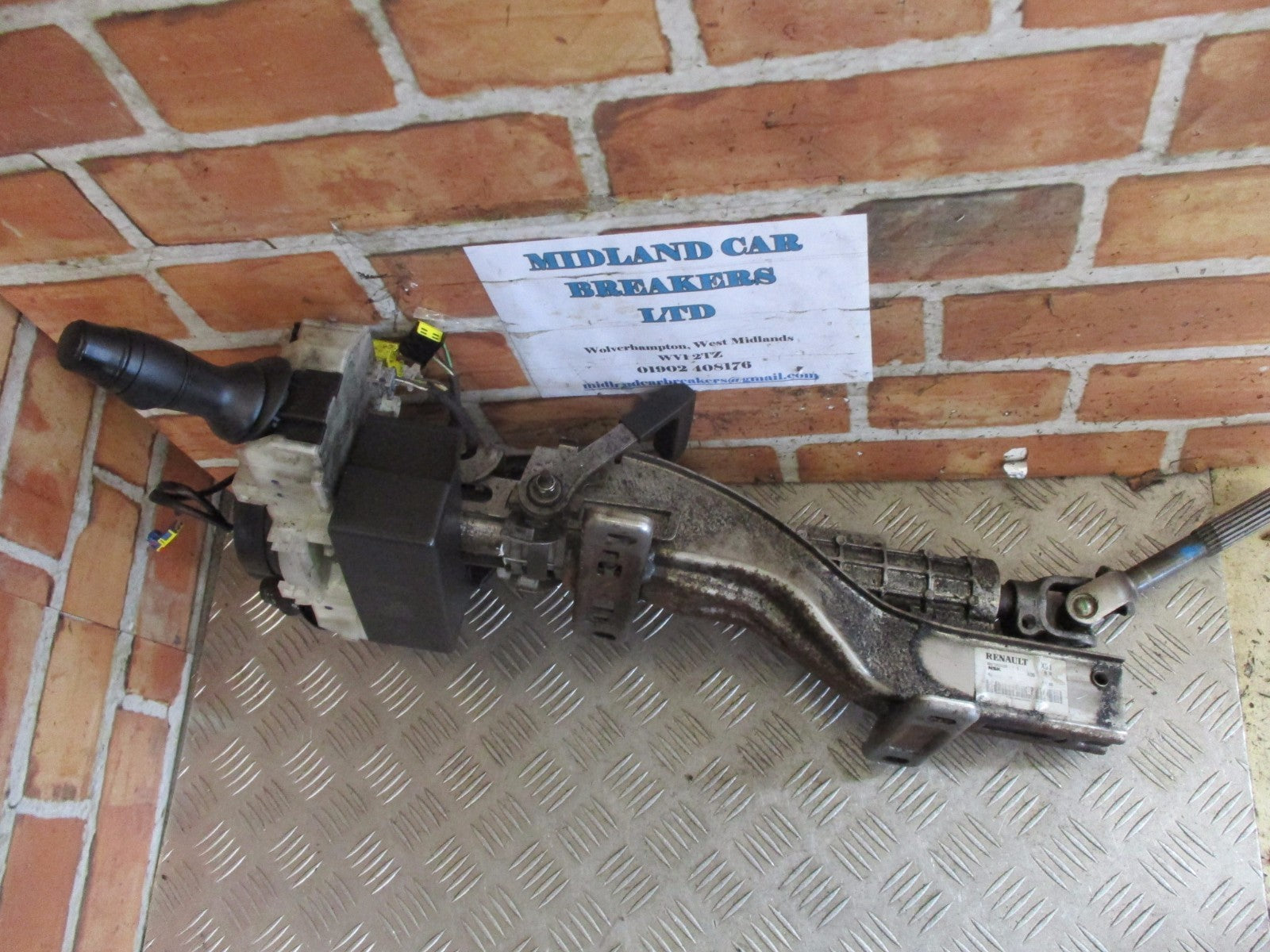 RENAULT LAGUNA MK3 2006 ELECTRONIC STEERING COLUMN & WIPER & INDICATOR STALK