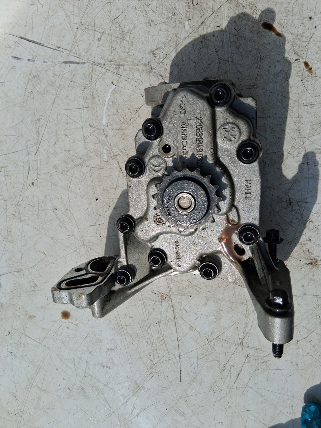 2021 PEUGEOT 208 1.2 PETROL ENGINE OIL PUMP 9837408880