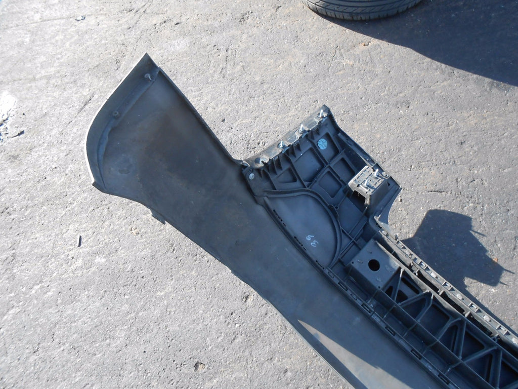 2000 - 2006 AUDI A4 8E REAR BACK BUMPER & PLASTIC SPLITTERLY9B BRILLIANT BLACK