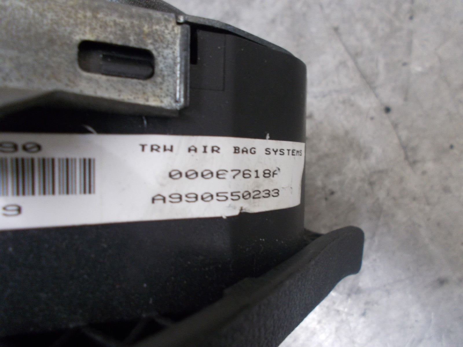 ALFA ROMEO 166 936 1999 OS DRIVER SIDE STEERING WHEEL AIRBAG 1560179990