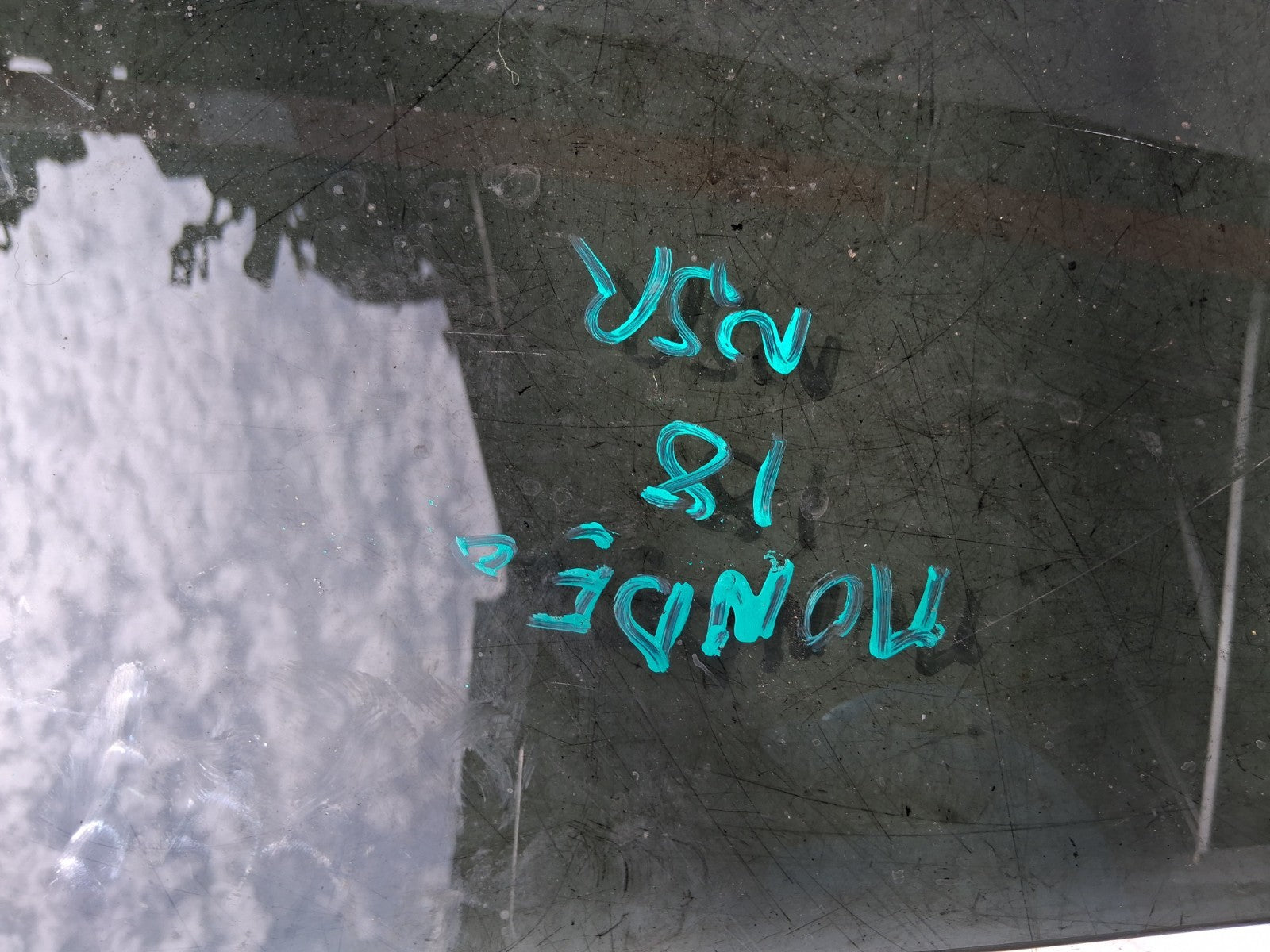 2018 FORD MONDEO MK5 NSR PASSENGER SIDE REAR LEFT WINDOW GLASS