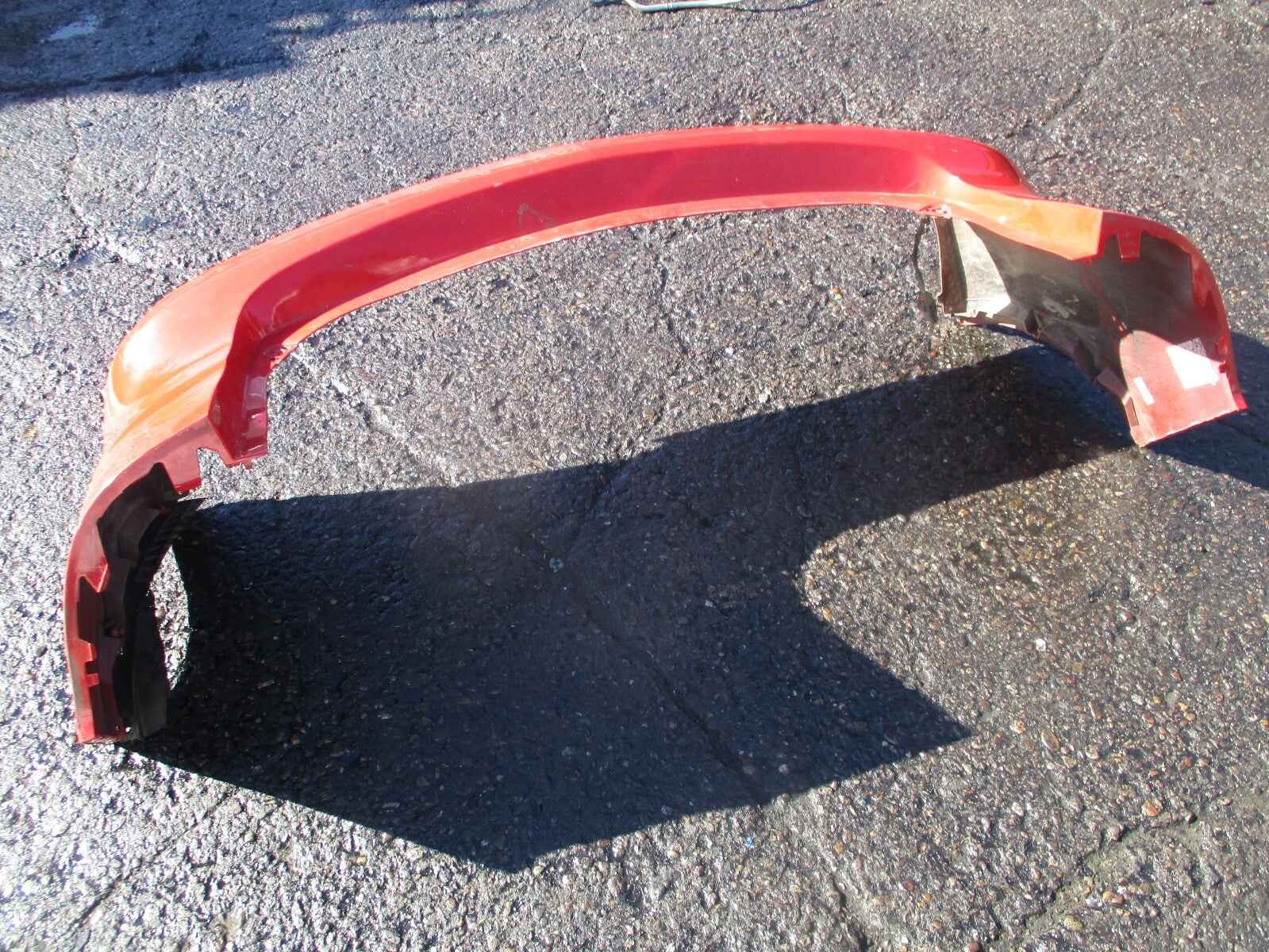 VAUXHALL ZAFIRA C MK3 2017 REAR COMPLETE BUMPER WITH PDC SENSORS LAVA RED Z50S