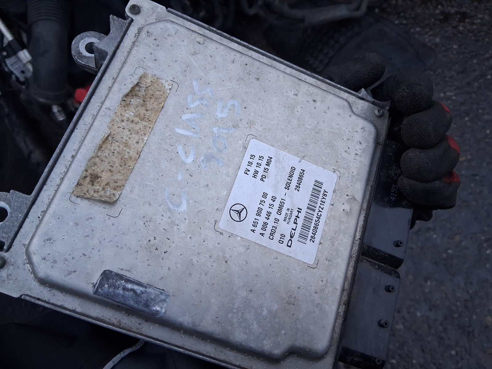 2015 MERCEDES BENZ CITAN 1.5 DIESEL ECU ENGINE CONTROL UNIT A6519007500