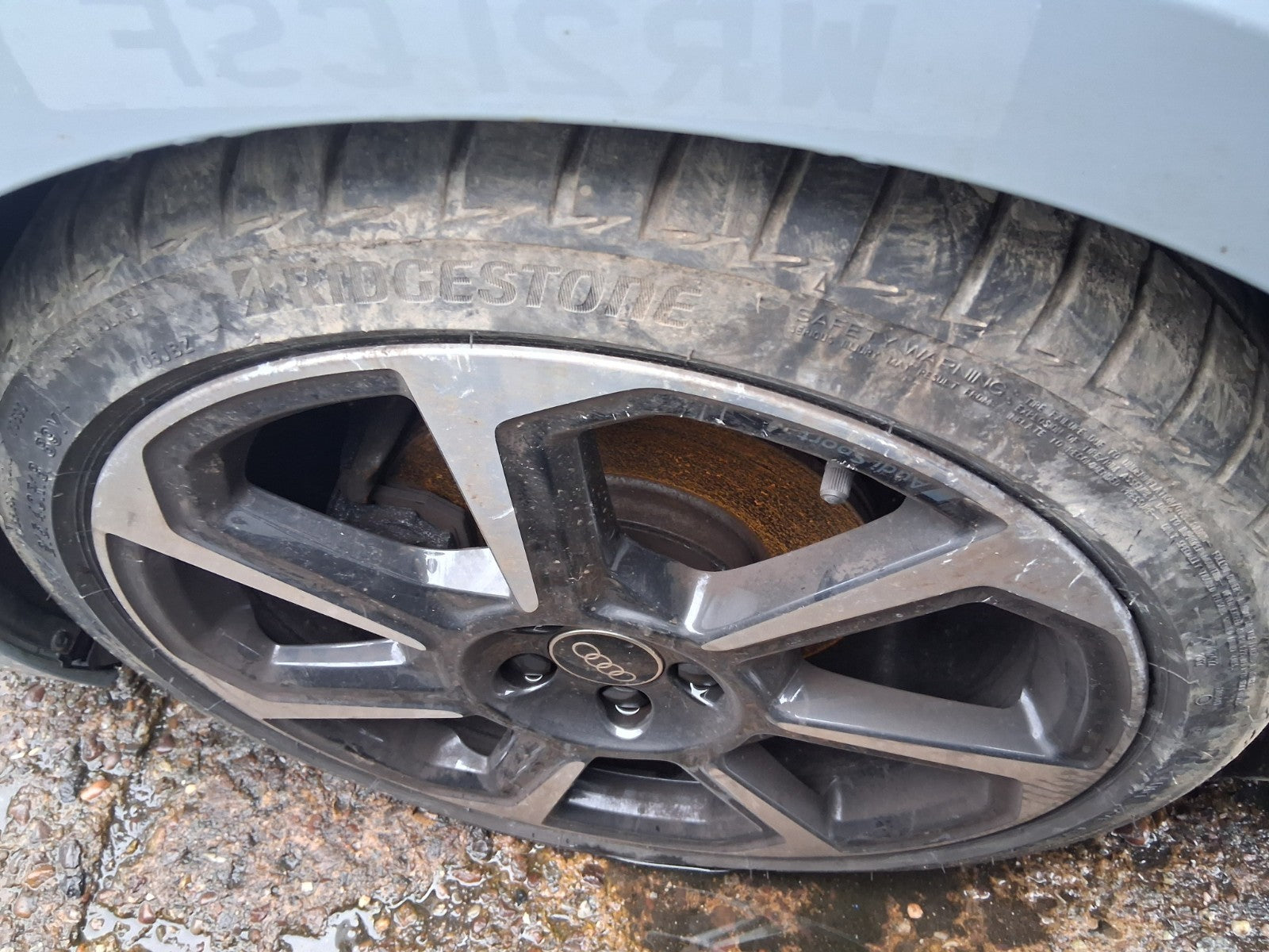 2025 AUDI A1 S LINE MK2 GB 18 INCH ALLOY WHEEL WITH TYRE 215/40R18