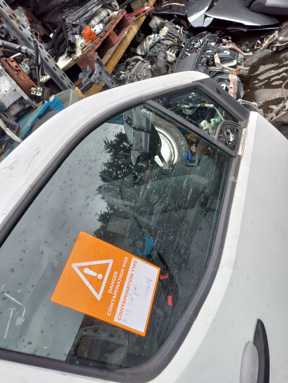 CITROEN BERLINGO PARTNER MK3 K9 2021 OSF DRIVER SIDE FRONT BARE DOOR WHITE