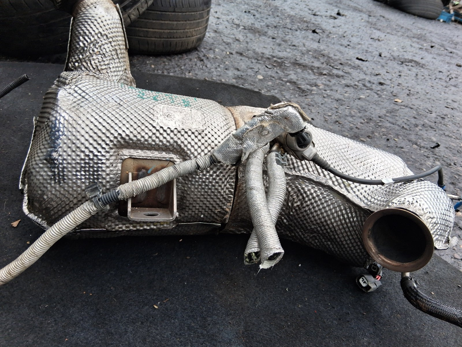 2021 FORD TRANSIT 2.0 DIESEL DPF DIESEL PARTICULATE FILTER CATALYTIC CONVERTER