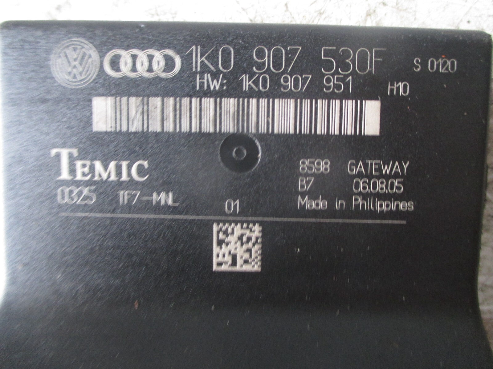 VOLKSWAGEN 2005 GATEWAY CONTROL MODULE 1K0907530