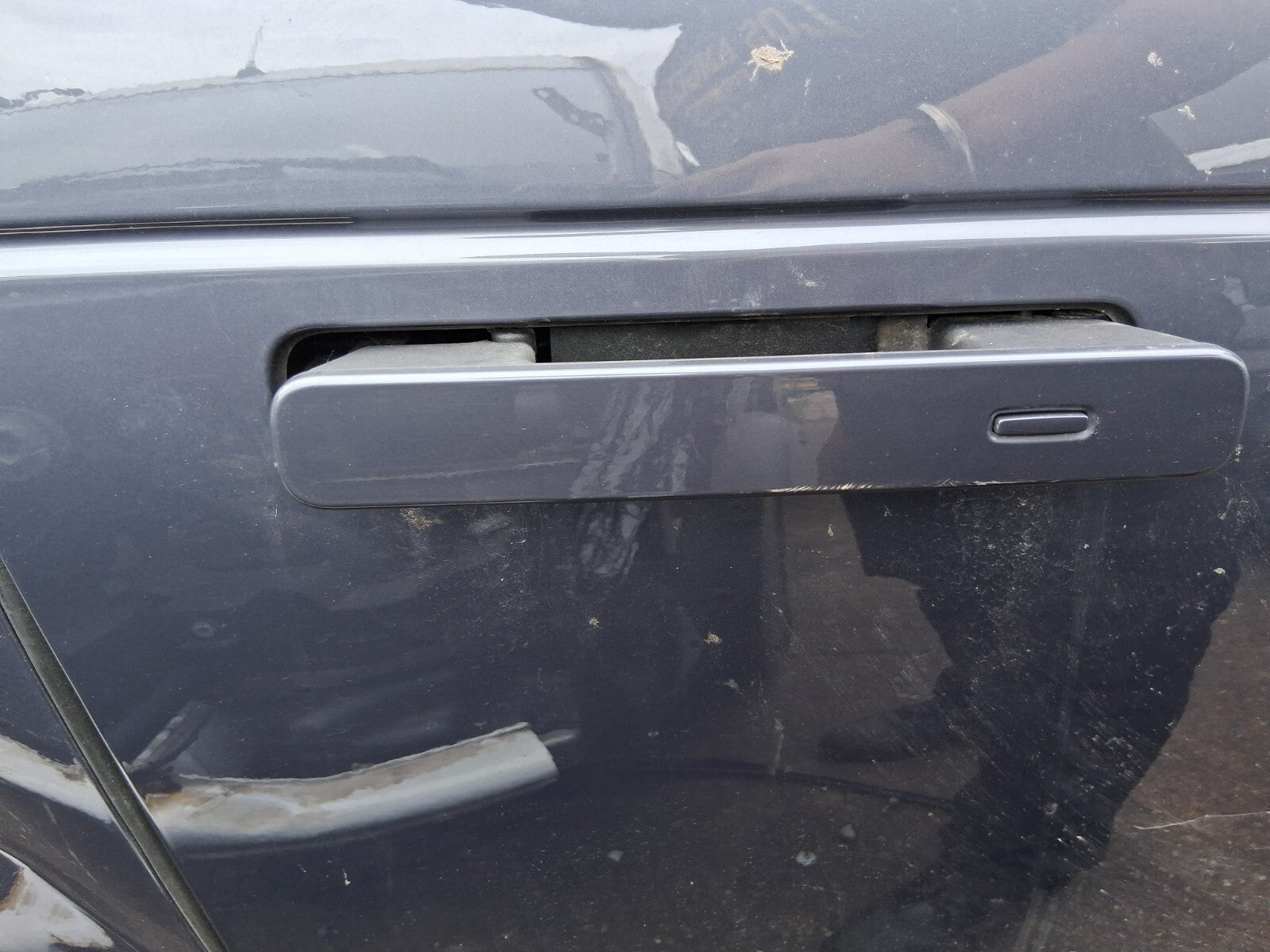2024 RANGE ROVER VELAR P400e OSF DRIVER FRONT DOOR HANDLE VARESINE BLUE 1EH