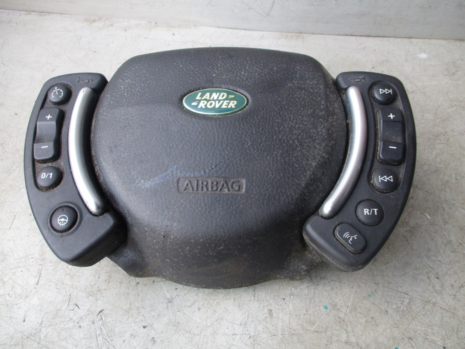 2003 RANGE ROVER VOGUE L322 MULTIFUNCTION STEERING WHEEL AIRBAG
