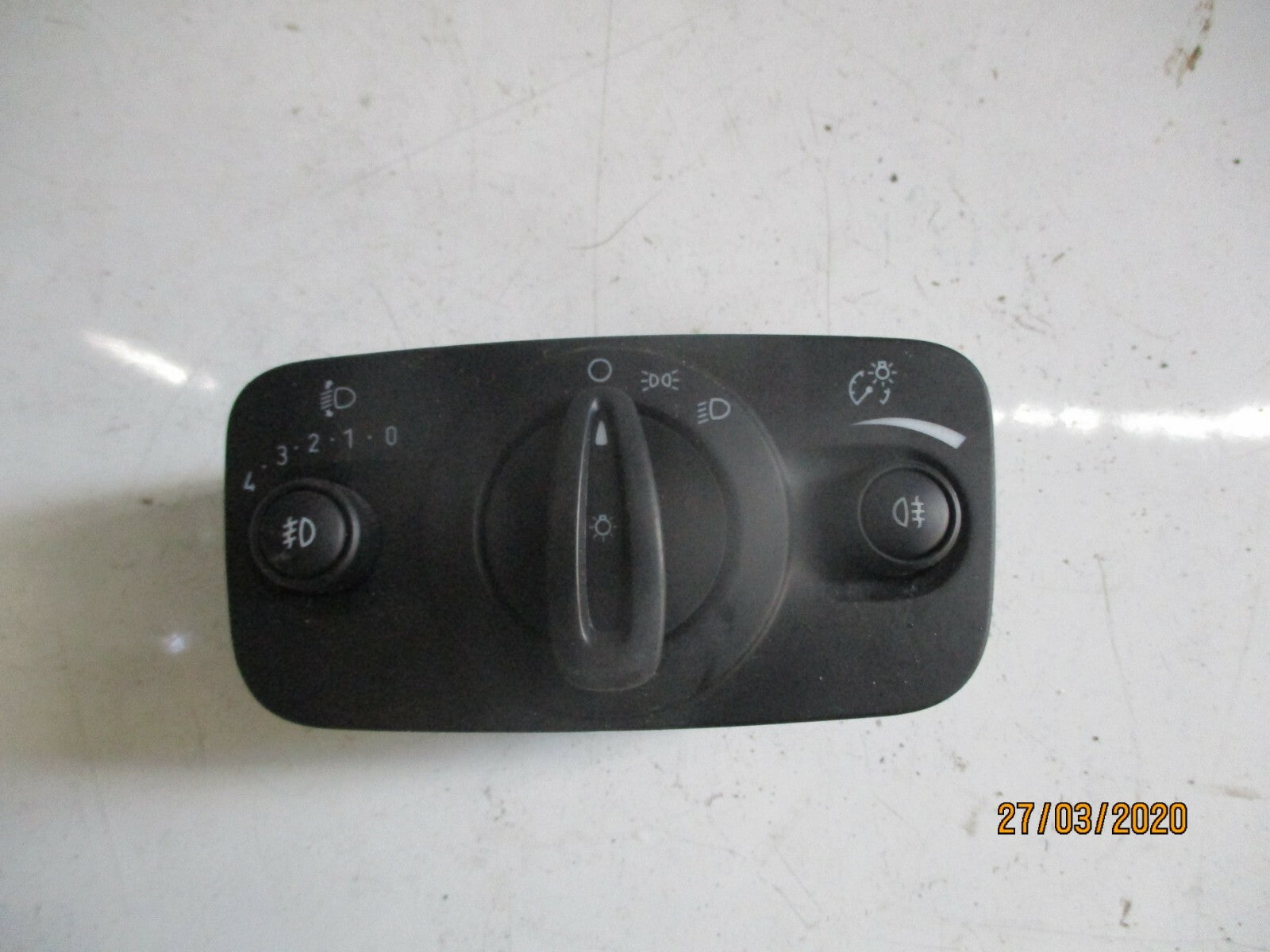FORD FIESTA MK7 2011 HEADLIGHT ADJUSTMENT CONTROL SWITCHES PANEL C1BT13A024CB