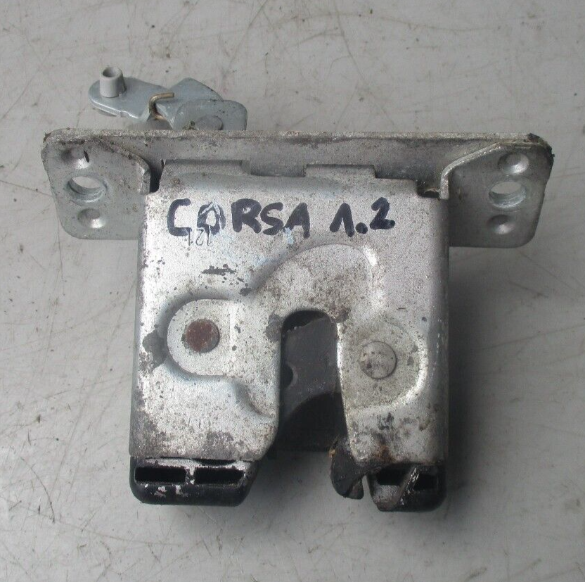 VAUXHALL CORSA C 2006 REAR BACK BOOT TAILGATE LOCK CATCH MECHANISM 90534769