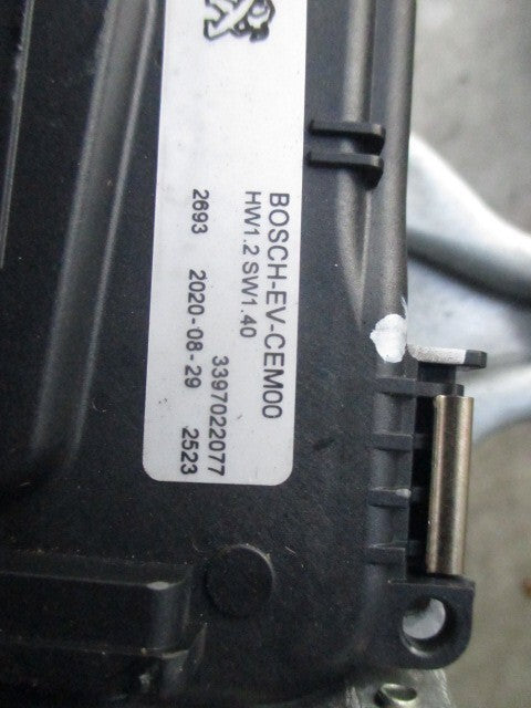 2020 CITROEN C5 AIRCROSS WIPER MOTOR & LINKAGE 3397022077