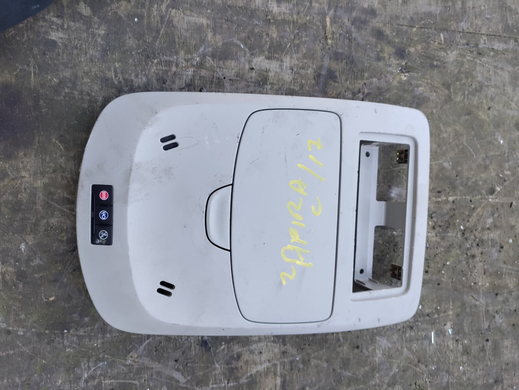 VAUXHALL ZAFIRA C MK3 2017 INTERIOR ROOF READING LIGHT 13496811