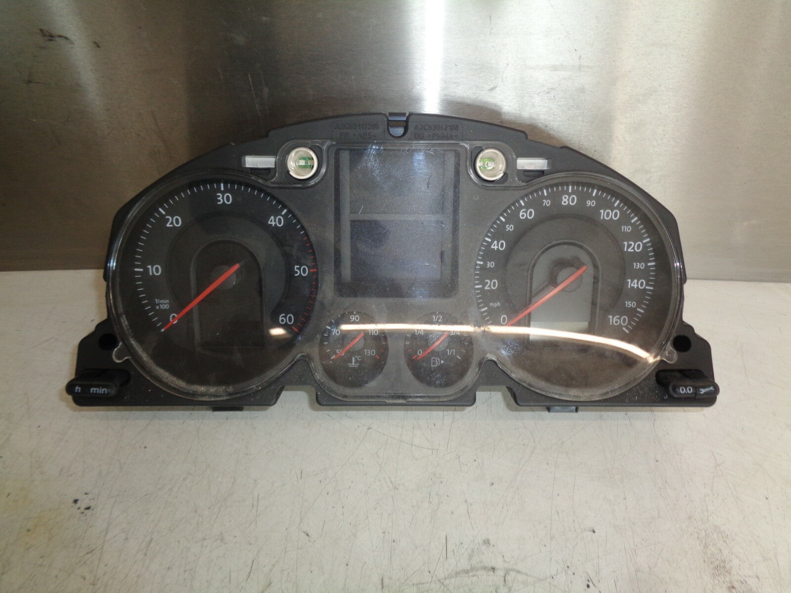 VW VOLKSWAGEN PASSAT B6 2007 2.0 SPEEDOMETER INSTRUMENT CLUSTER 3C0920960K
