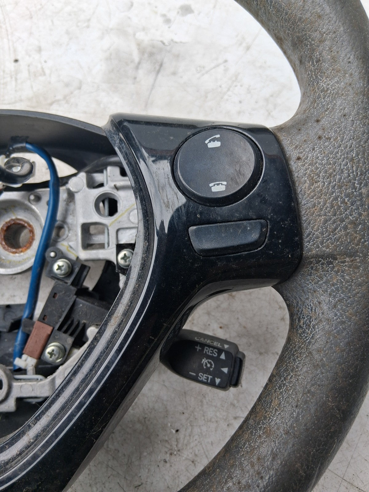 2020 TOYOTA AYGO MK2 3 SPOKE MULTIFUNCTION LEATHER STEERING WHEEL 451000H050