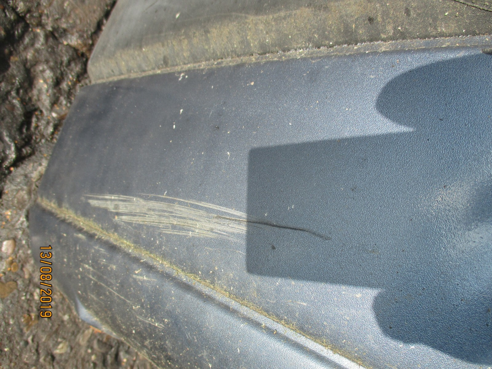 FIAT TIPO 1998 COMPLETE FRONT BUMPER BLUE