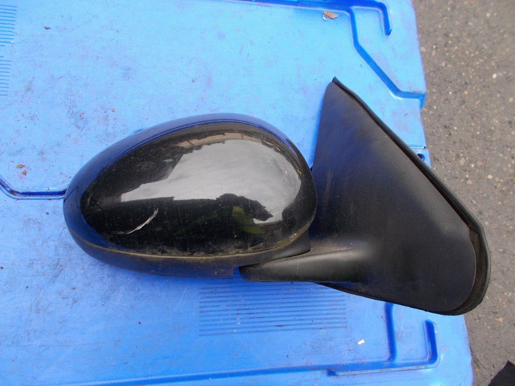 2004 ROVER 25 OS DRIVER SIDE MANUAL WING MIRROR DOOR MIRROR BLACK