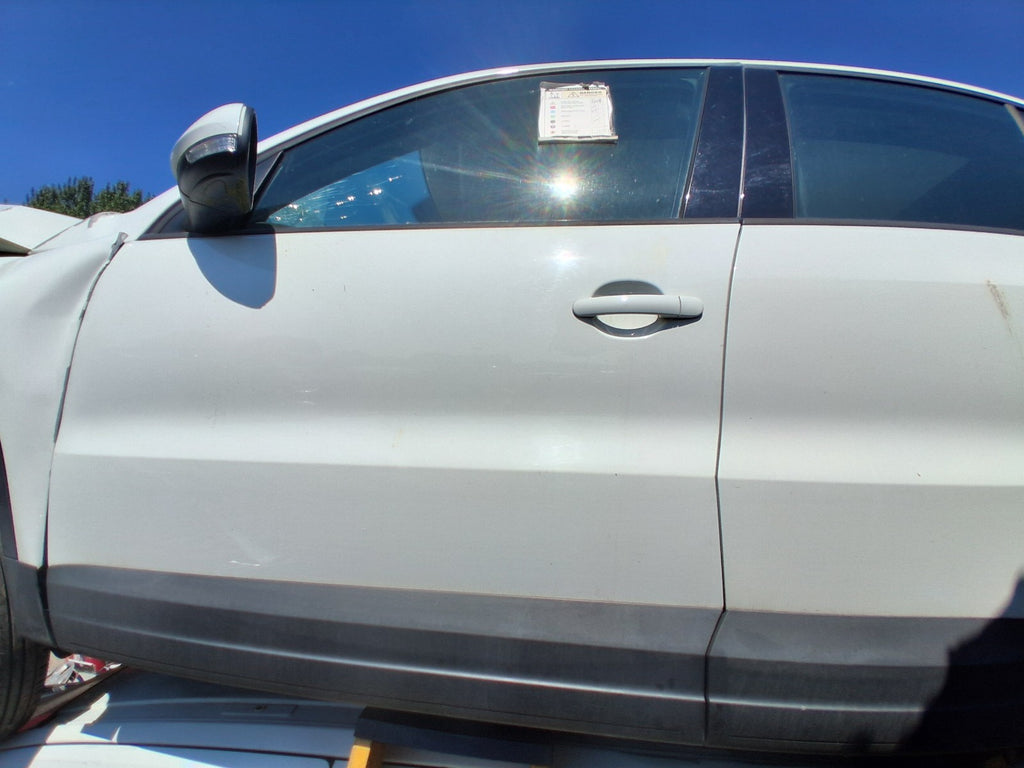 2013 VW VOLKSWAGEN TIGUAN MK1 NSF PASSENGER SIDE FRONT BARE DOOR WHITE LC9A