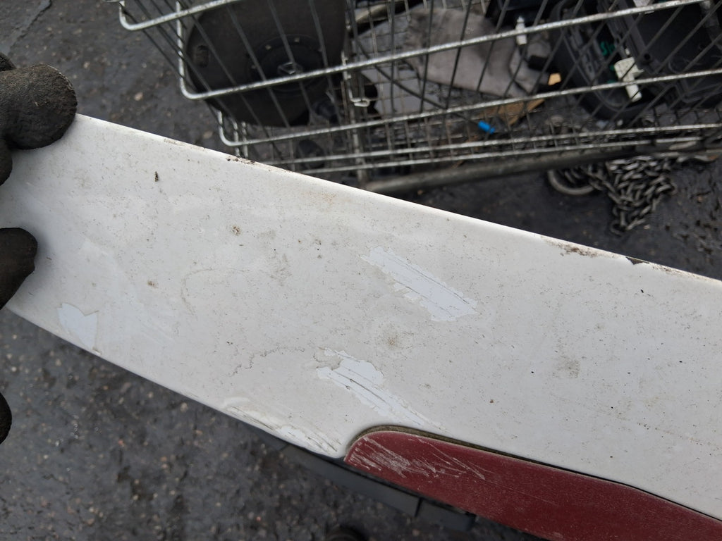 2009 VAUXHALL CORSA D REAR BOOTLID TAILGATE COMPLETE WHITE