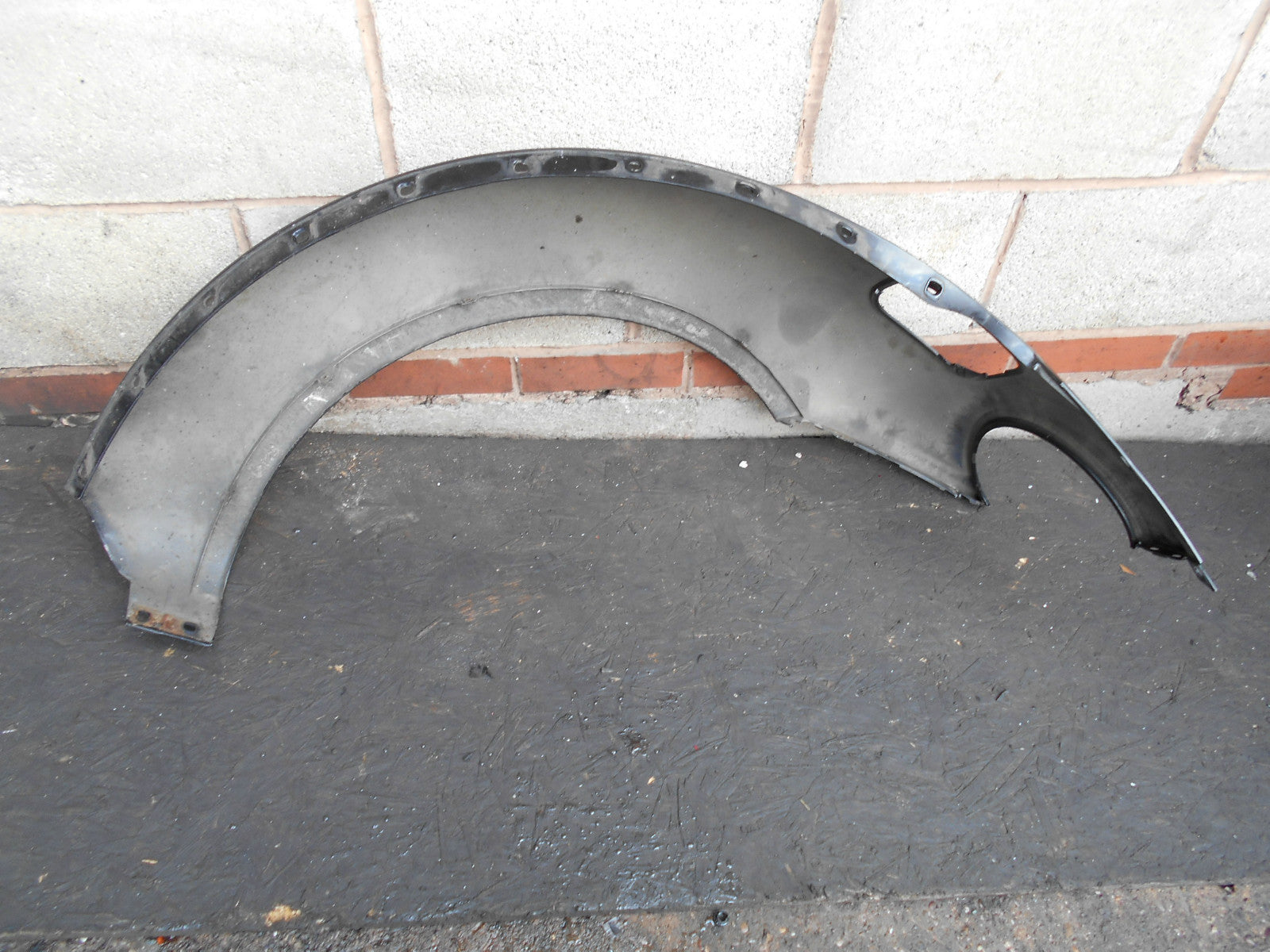 VOLKSWAGEN VW BEETLE 2003 NSR PASSENGER SIDE WING PANEL BLACK LC9Z