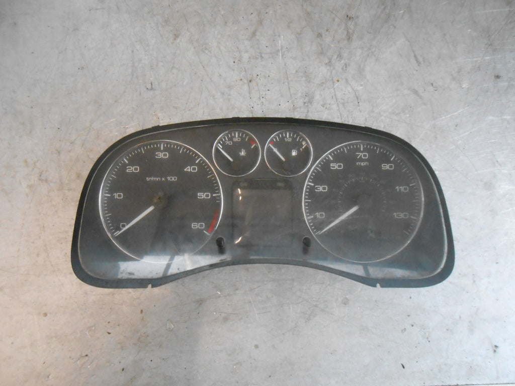 PEUGEOT 307 2005 1.6 HDI 110 (9HZ) CLOCKS SPEEDO INSTRUMENT CLUSTER 9654485580