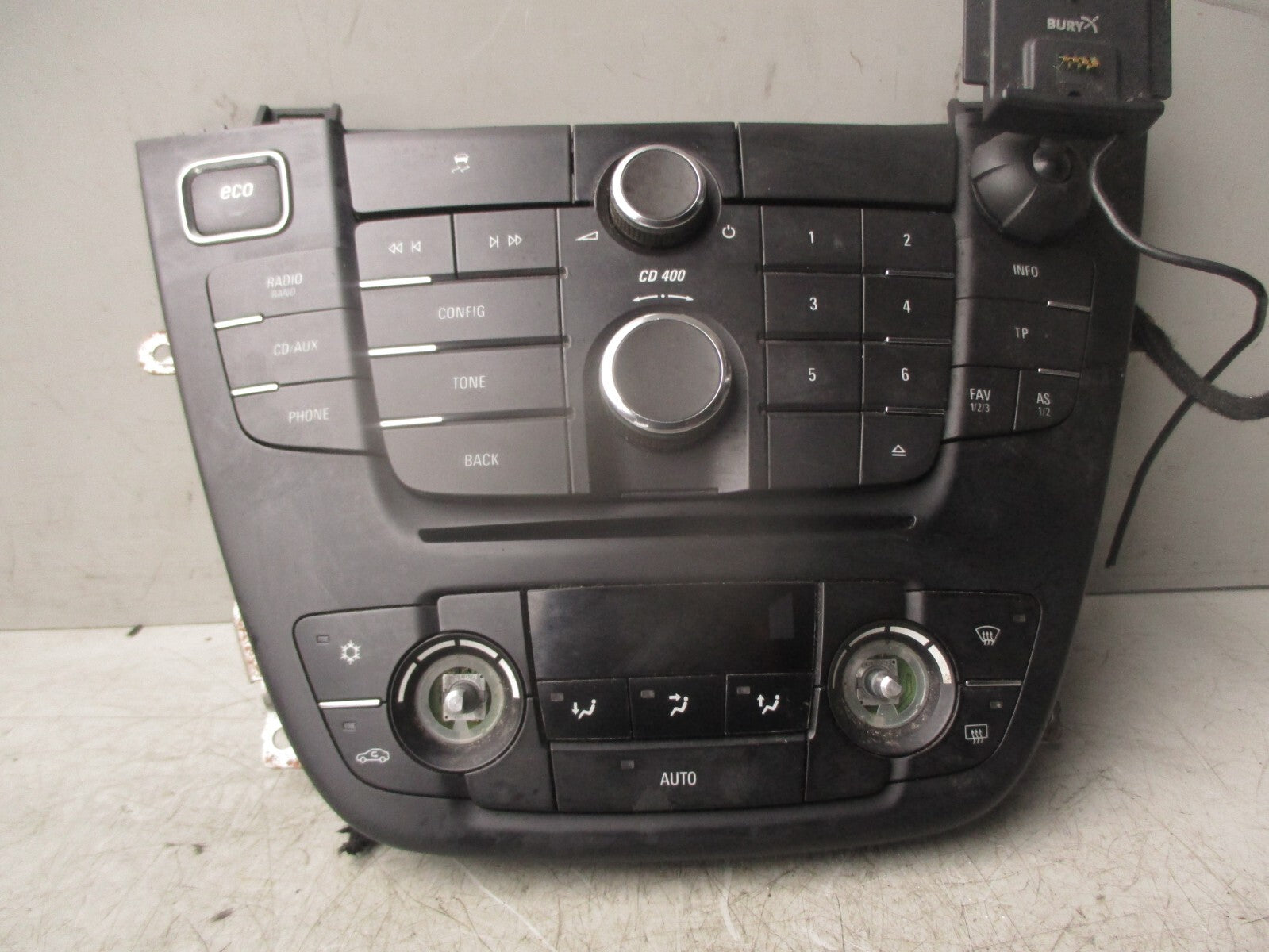 2013 VAUXHALL INSIGNIA MK1 CD RADIO HEATER CLIMATE CONTROL PANEL 13273095