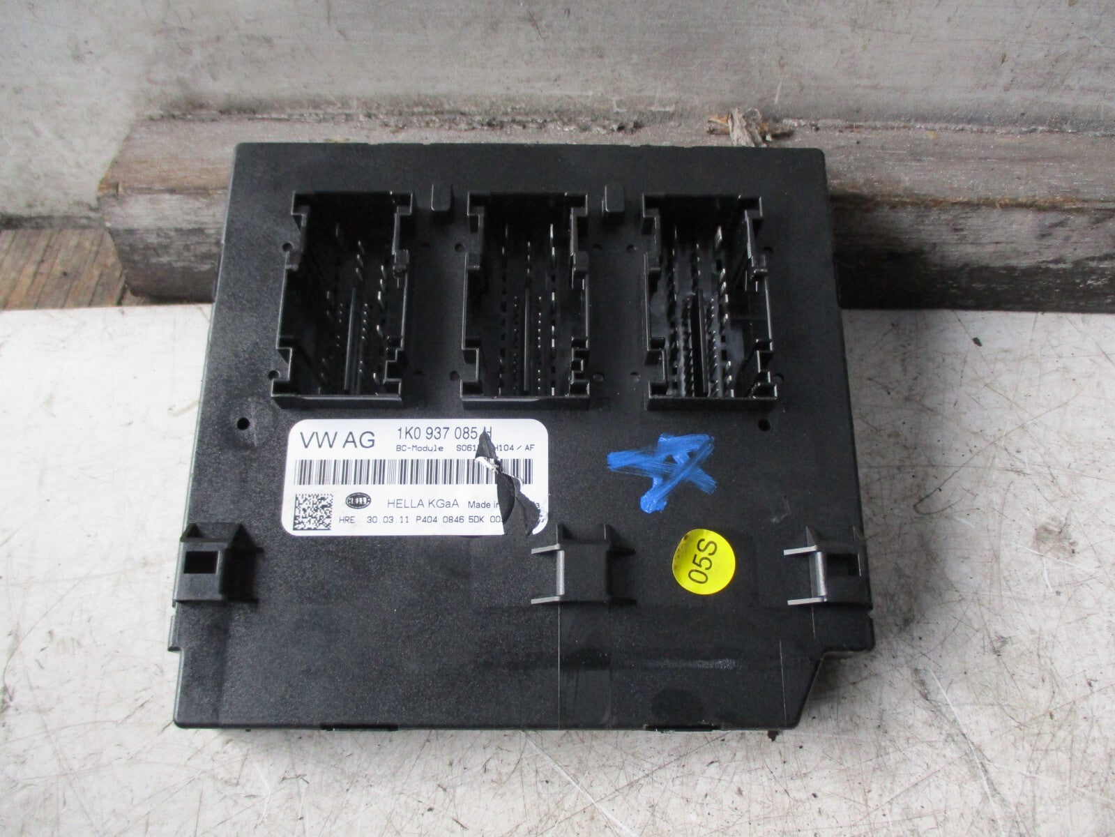 SKODA OCTAVIA 2018 BCM BODY CONTROL MODULE 1K0937085H