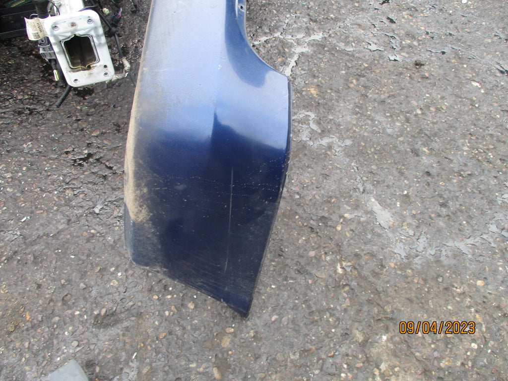 VAUXHALL ASTRA G 2004 ESTATE REAR COMPLETE BUMPER BLUE