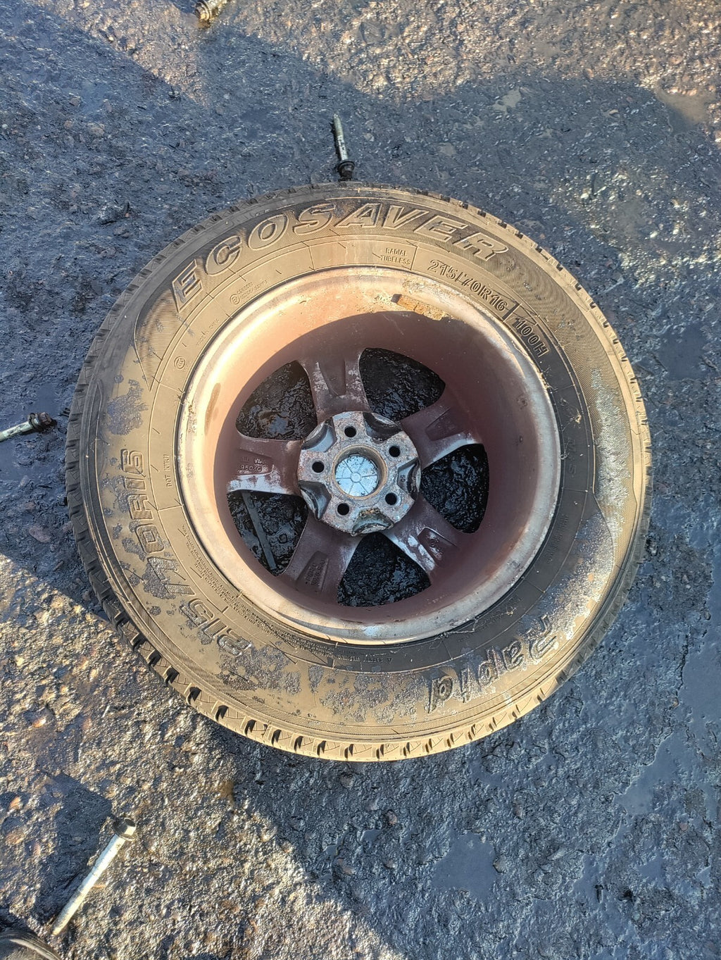 TOYOTA RAV 4 2003 MK2 16 INCH ALLOY WHEEL WITH TYRE 215/70R16