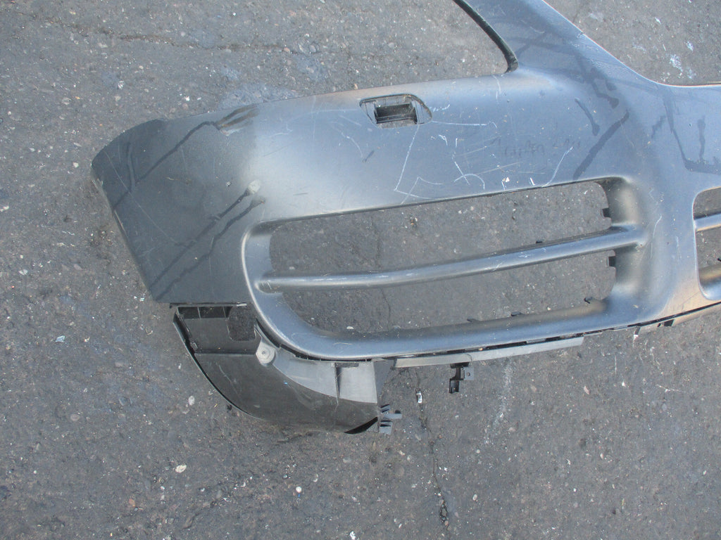 VOLKSWAGEN TOUAREG 2002 - 2007 FRONT BARE BUMPER BLACK PLASTIC