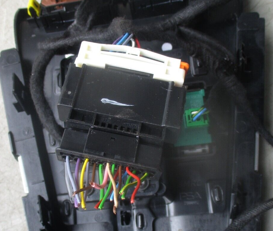 2023 VAUXHALL GRANDLAND GEAR SELECTOR WITH CONTROL BUTTON & PARKING BRAKE SWITCH