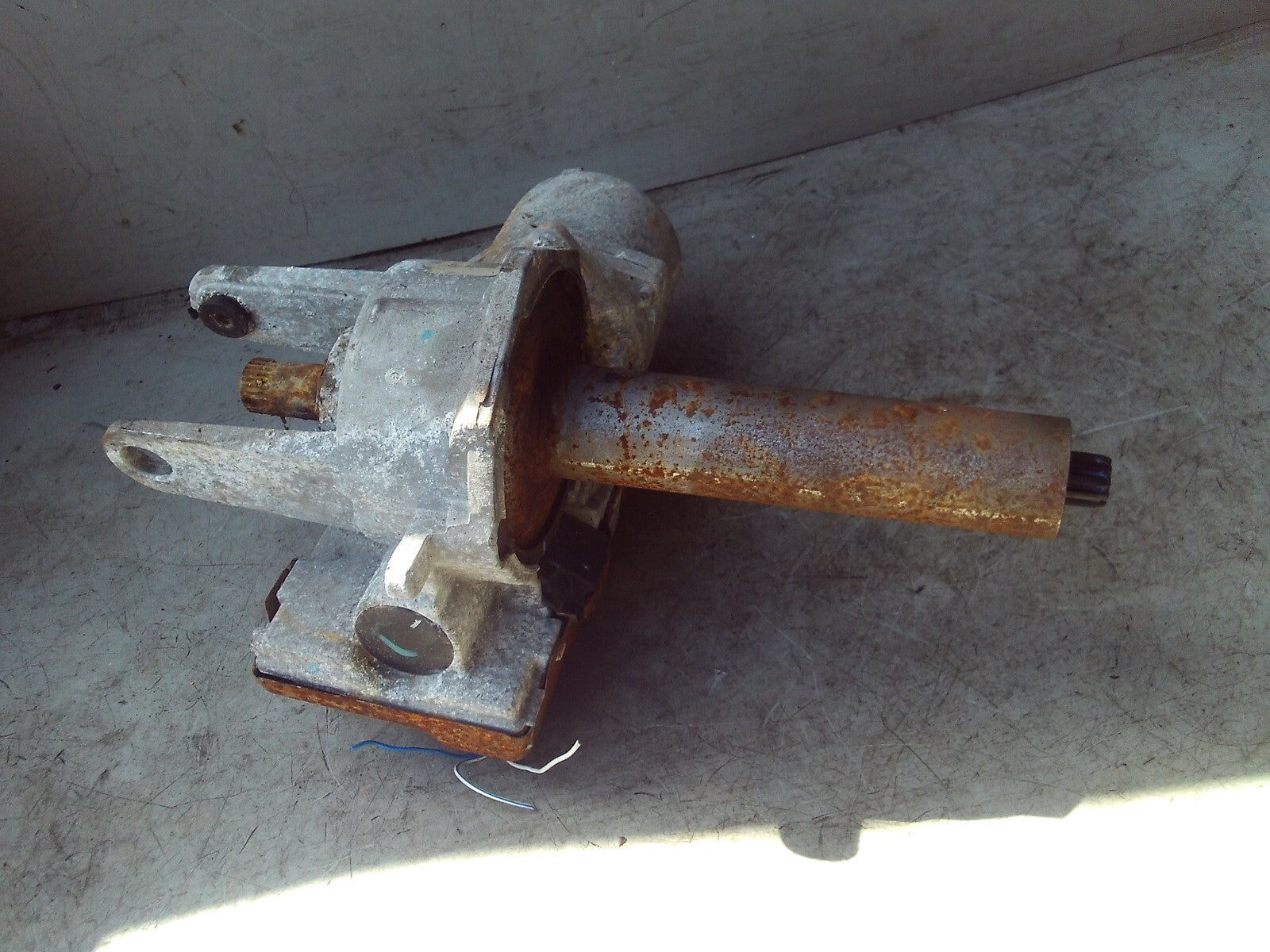 2007 PEUGEOT 407 POWER STEERING COLUMN ASSEMBLY 527742743