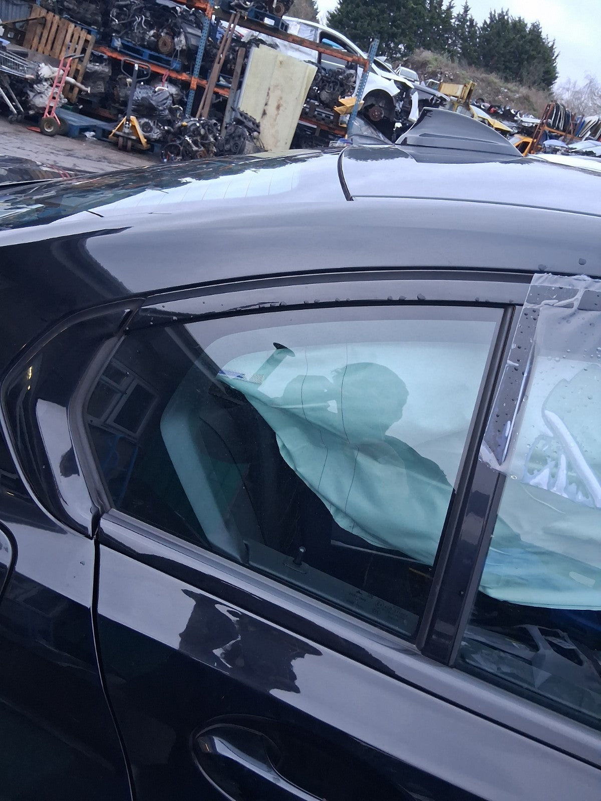 2019 BMW 3 SERIES SALOON G20 OSR DRIVER SIDE REAR QUARTER WINDOW GLASS