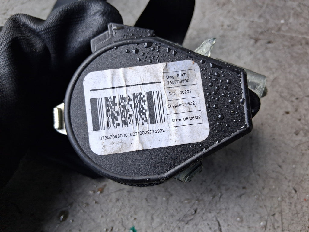 2023 VAUXHALL MOVANO C MK3 NSF PASSENGER SIDE FRONT LEFT SEAT BELT 735706800